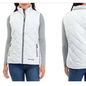 Free County fleece lined Puffer Vest